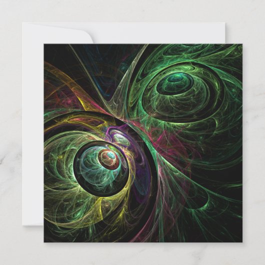 Abstracte kunst oogmerk (Voorkant)