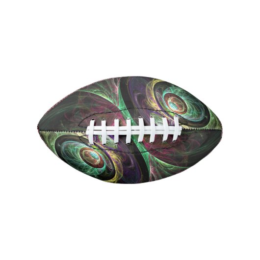 Abstracte kunst oogmerk american football (Voorkant)