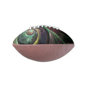 Abstracte kunst oogmerk american football (Gedraaid 90)