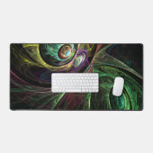 Abstracte kunst oogmerk bureaumat (Keyboard & Muis)