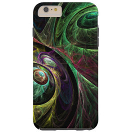 Abstracte kunst oogmerk iPhone 16 pro hoesje