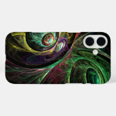 Abstracte kunst oogmerk Case-Mate iPhone case (Achterkant (horizontaal))