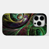 Abstracte kunst oogmerk Case-Mate iPhone case (Achterkant (horizontaal))