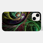 Abstracte kunst oogmerk Case-Mate iPhone case (Achterkant (horizontaal))