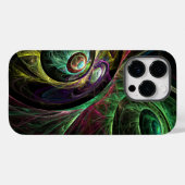 Abstracte kunst oogmerk Case-Mate iPhone case (Achterkant (horizontaal))