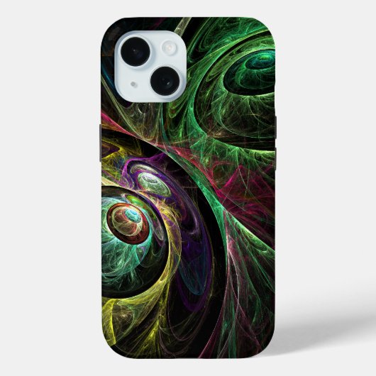 Abstracte kunst oogmerk Case-Mate iPhone case (Achterkant)