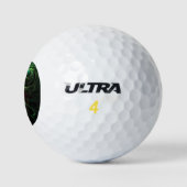Abstracte kunst oogmerk golfballen (Logo)