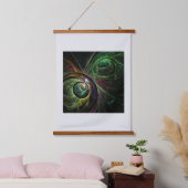 Abstracte kunst oogmerk hangend wandkleed (Slaapkamer)