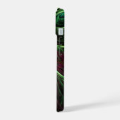Abstracte kunst oogmerk iPhone 15 case (Linkerkant)