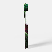 Abstracte kunst oogmerk iPhone hoesje (Linkerkant)