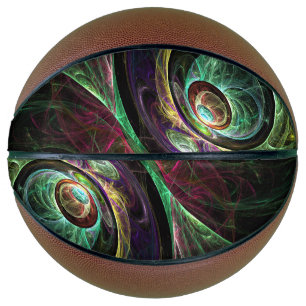 Abstracte kunst oogmerk mini basketbal
