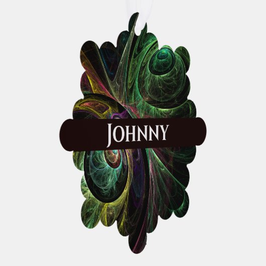 Abstracte kunst oogmerk ornament kaart (Rechts)