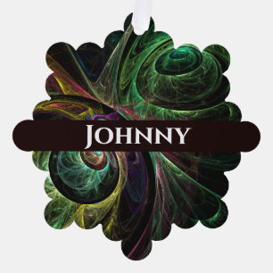 Abstracte kunst oogmerk ornament kaart