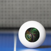 Abstracte kunst oogmerk pingpongbal (Net)