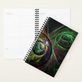 Abstracte kunst oogmerk planner (Display)