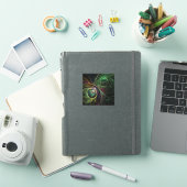 Abstracte kunst oogmerk sticker (iPad Cover)