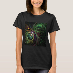 Abstracte kunst oogmerk t-shirt