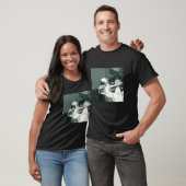 Abstracte kunst op basis van landschapsformaties t-shirt (Unisex)
