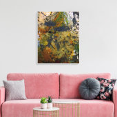 Abstracte kunst op Canvas Afdruk (Insitu (Woonkamer))