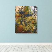 Abstracte kunst op Canvas Afdruk (Insitu (Houten vloer))