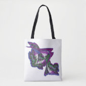 Abstracte kunst op een tote bag (Voorkant)