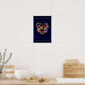 Abstracte kunst op print, waarde poster papier (ma (Keuken)