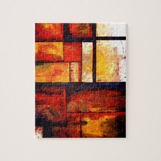 Abstracte kunst Origineel Creatief Modern Legpuzzel (Verticaal)
