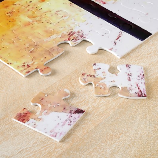 Abstracte kunst Origineel Creatief Modern Legpuzzel (Zijkant)