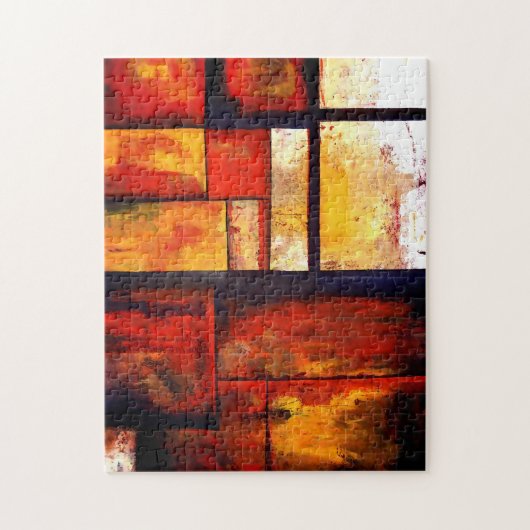 Abstracte kunst Origineel Creatief Modern Legpuzzel (Verticaal)