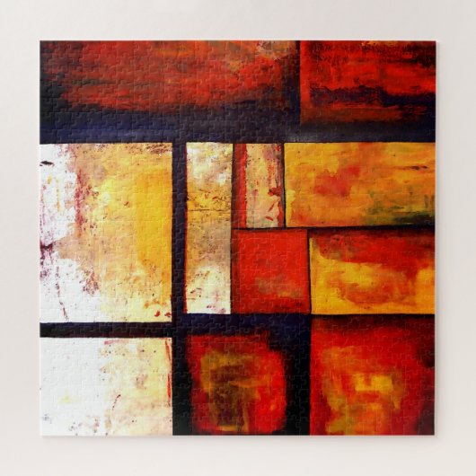 Abstracte kunst Origineel Creatief Modern Legpuzzel (Horizontaal)