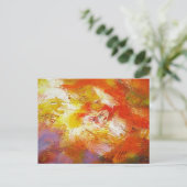 Abstracte Kunst - Originele Abstracte Schilderijpr Briefkaart (Staand voorkant)