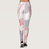 Abstracte Kunst Originele Modern Leggings (Achterkant)