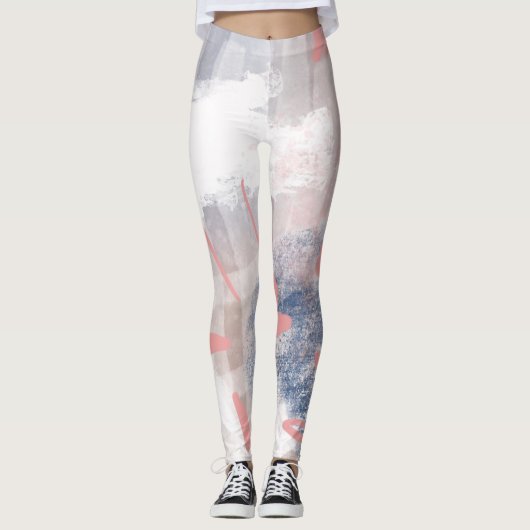 Abstracte Kunst Originele Modern Leggings (Voorkant)