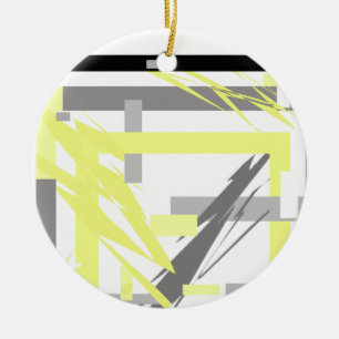 Abstracte Kunst over Energie en Kracht Keramisch Ornament
