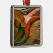 Abstracte kunst overvloed metalen ornament (Rechts)