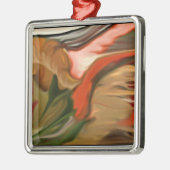 Abstracte kunst overvloed metalen ornament (Links)