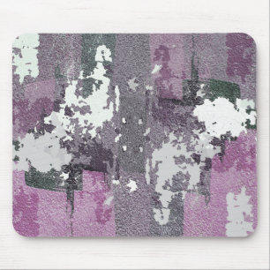 Abstracte kunst paarse verf muismat