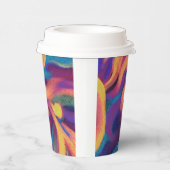 Abstracte kunst papieren bekers (Rechts)