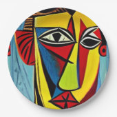 Abstracte Kunst Papieren Bord (Voorkant)