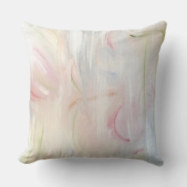 abstracte kunst pastel kussen