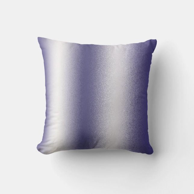 Abstracte kunst Pastel Lavender Paars White Kussen (Voorkant)