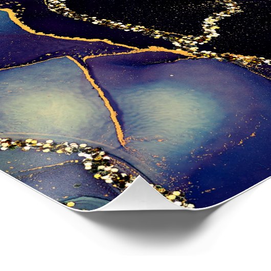 abstracte kunst perfect poster (Hoek)