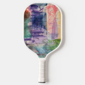 Abstracte Kunst Pickleball Paddle (Achterkant)