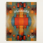 Abstracte kunst planner (Voorkant)