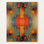 Abstracte kunst planner (Achterkant)