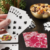 Abstracte kunst Pokerkaarten (Insitu)
