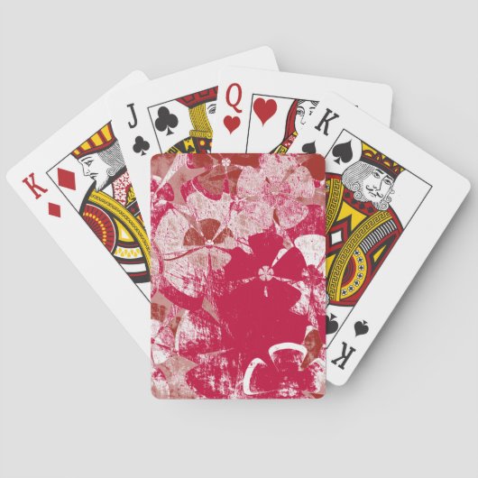 Abstracte kunst Pokerkaarten (Achterkant)