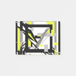 Abstracte kunst post-it® notes