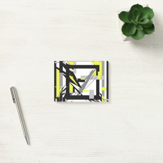 Abstracte kunst post-it® notes (Kantoor)