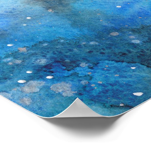 Abstracte kunst poster (Hoek)